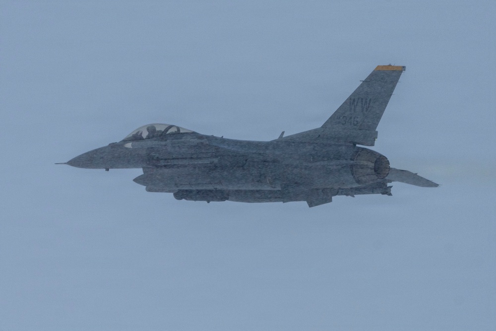 BS26-02: 35th FW Ensures Readiness with Winter Weather F-16 Takeoffs