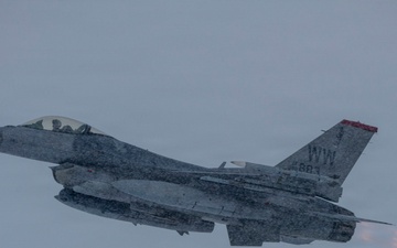 BS26-02: 35th FW Ensures Readiness with Winter Weather F-16 Takeoffs