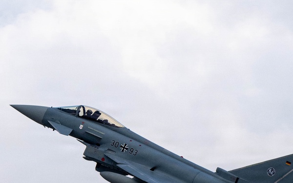 3rd ID tours German air force Eurofighter squadron