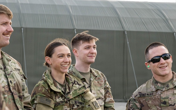 3rd ID tours German air force Eurofighter squadron