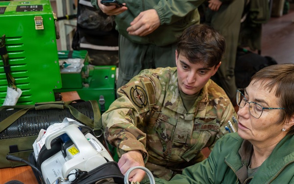 Strengthening Partnerships: 86 AES, Royal Netherlands Air and Space Force collaborate on aeromedical training