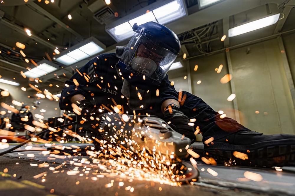 USS Gerald R. Ford (CVN 78) Routine Maintenance