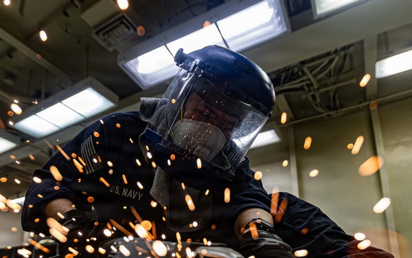 USS Gerald R. Ford (CVN 78) Routine Maintenance