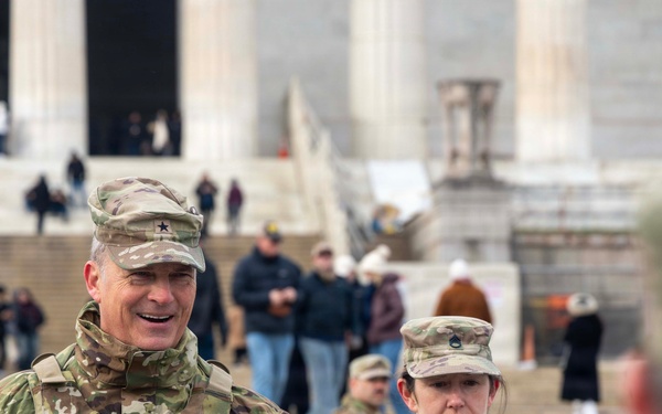 Brig. Gen. Thomas Visits Task Force Magnolia