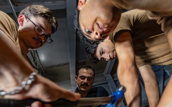 USS Gerald R. Ford (CVN 78) Routine Maintenance