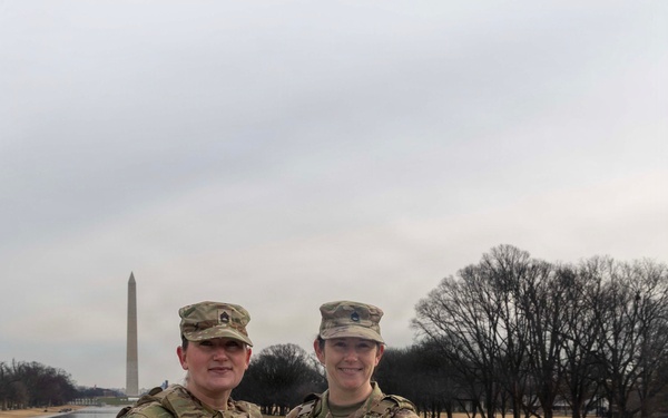 Sgt. 1st Class Lisa Nunley Promotion Ceremony at Lincoln Memorial