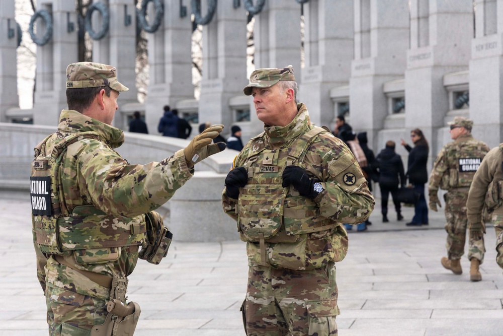 Brig. Gen. Thomas Visits Task Force Magnolia