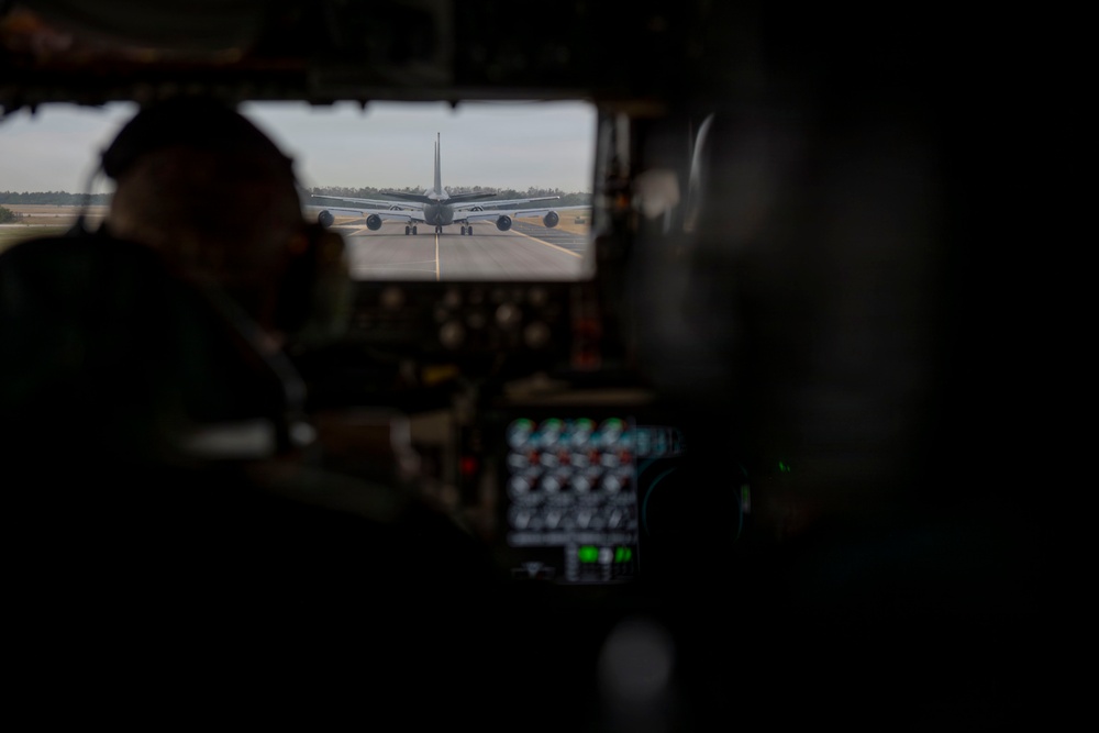 91st ARS supports strategic bomber operations with aerial refueling over SOUTHCOM AOR