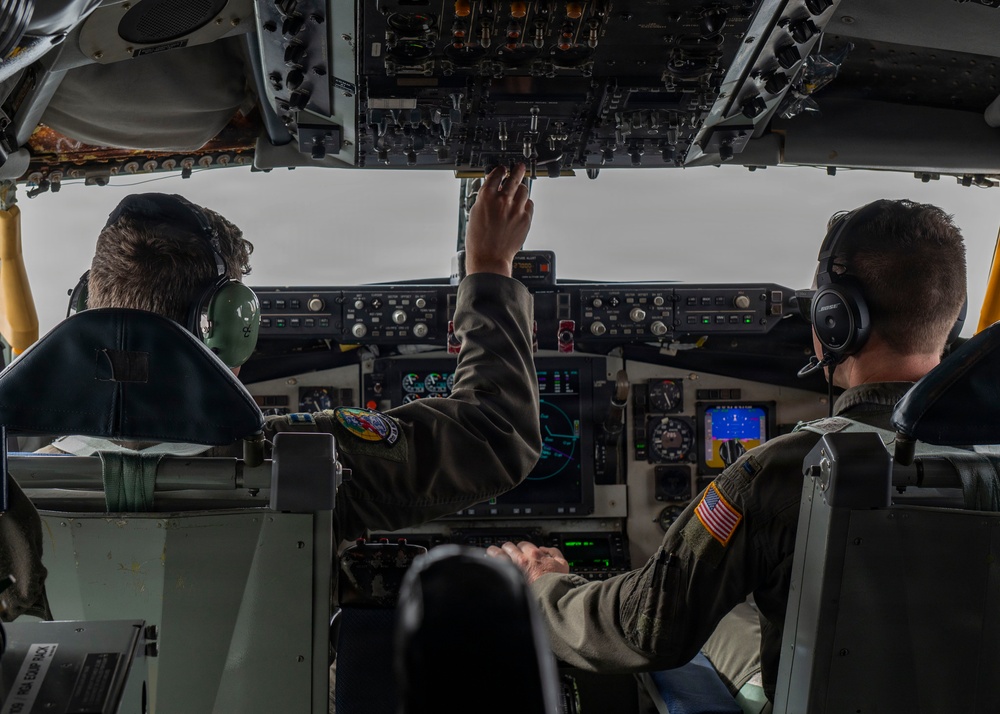 91st ARS supports strategic bomber operations with aerial refueling over SOUTHCOM AOR