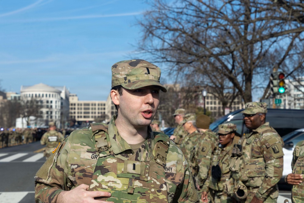 National Guardsmen from Mississippi Honor Fallen Metro DC Police Officer