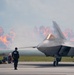 F-22 Raptor Aerial Demonstration Team performs at the Homestead ARB Air Show 2023
