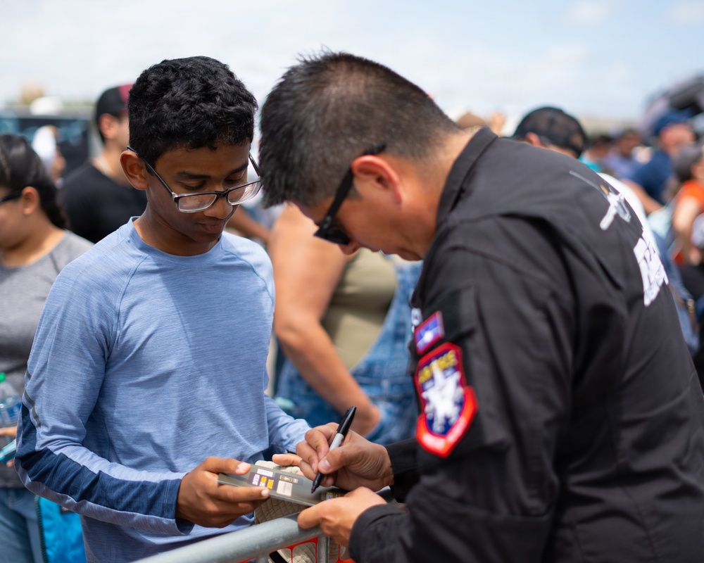 F-22 Raptor Aerial Demonstration Team performs at the Homestead ARB Air Show 2023