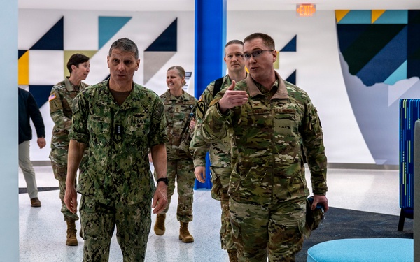 USSTRATCOM leaders visit National Air and Space Intelligence Center
