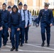 U.S. Coast Guard Academy cadets first day of spring semester