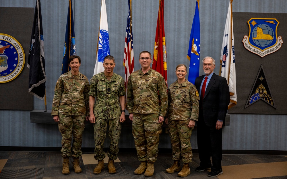 USSTRATCOM leaders visit National Air and Space Intelligence Center