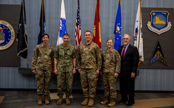USSTRATCOM leaders visit National Air and Space Intelligence Center