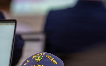 U.S. Coast Guard Academy cadets first day of spring semester