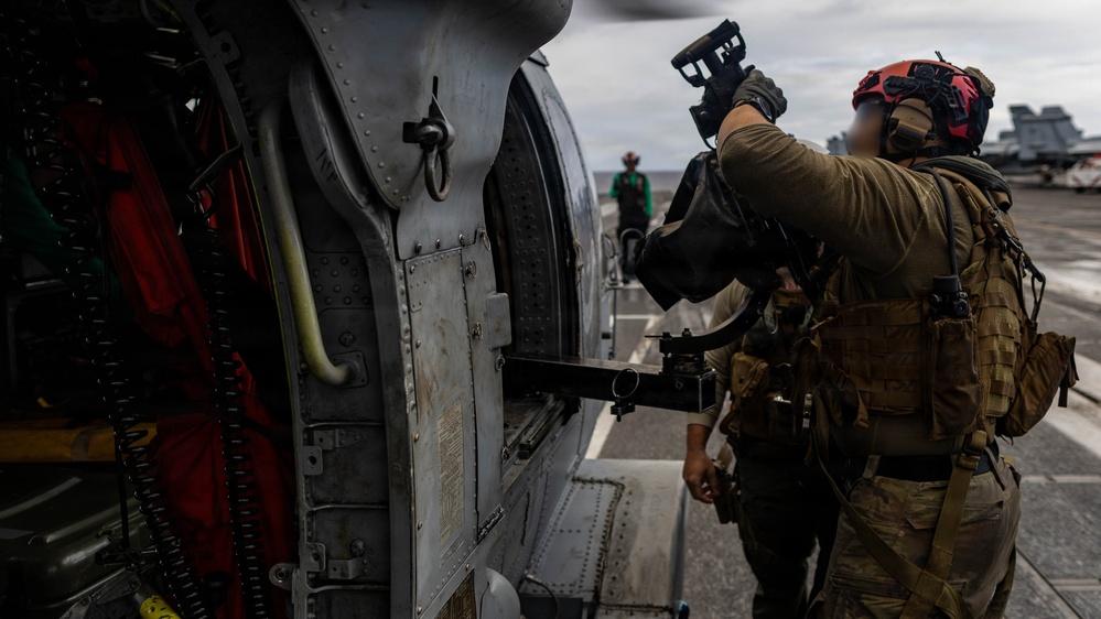 USS Gerald R. Ford (CVN 78) Right of Visit Boarding Operation