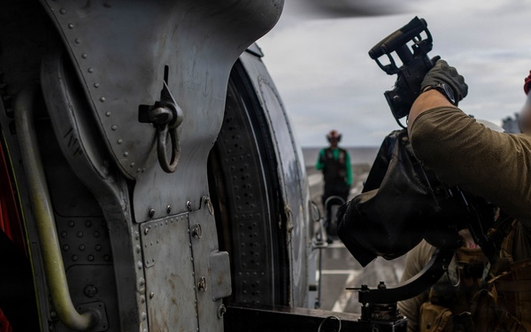 USS Gerald R. Ford (CVN 78) Right of Visit Boarding Operation