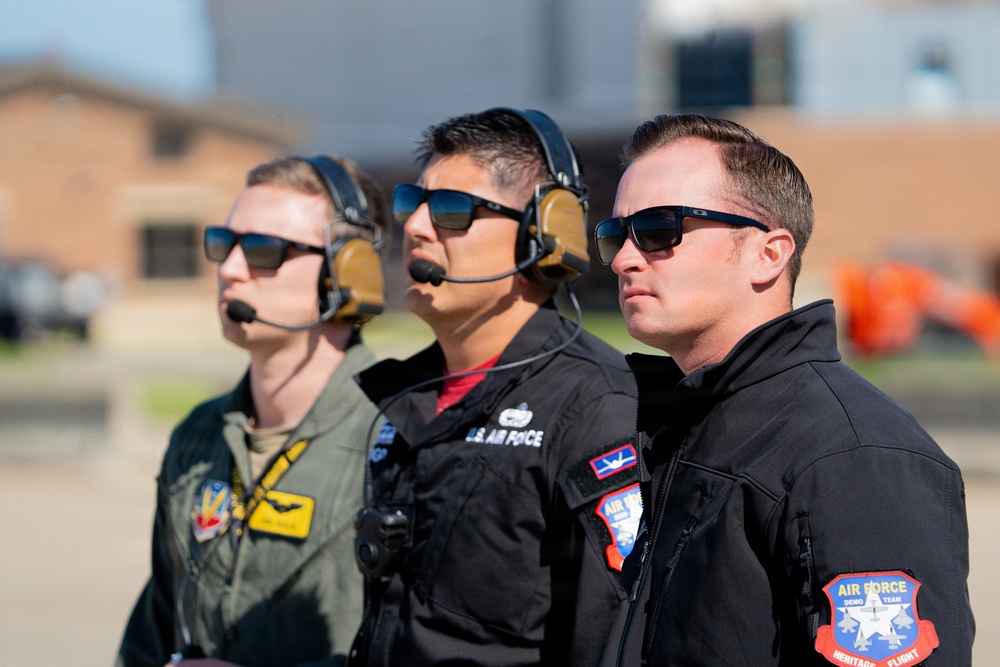 F-22 Raptor Aerial Demonstration Team performs at the Airpower Over Hampton Roads 2023