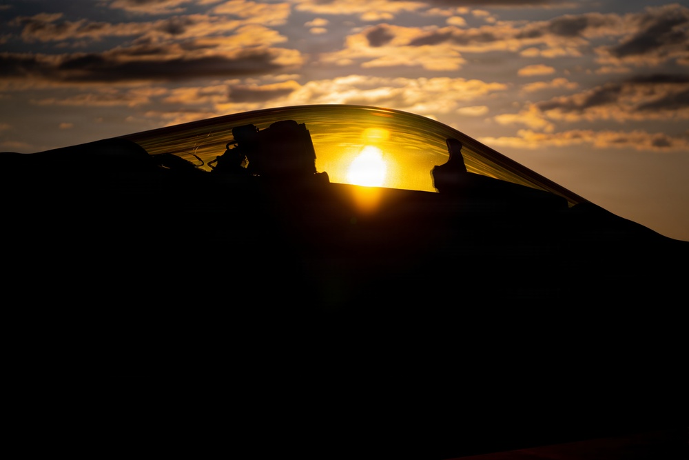 F-22 Raptor Aerial Demonstration Team performs at the Airpower Over Hampton Roads 2023