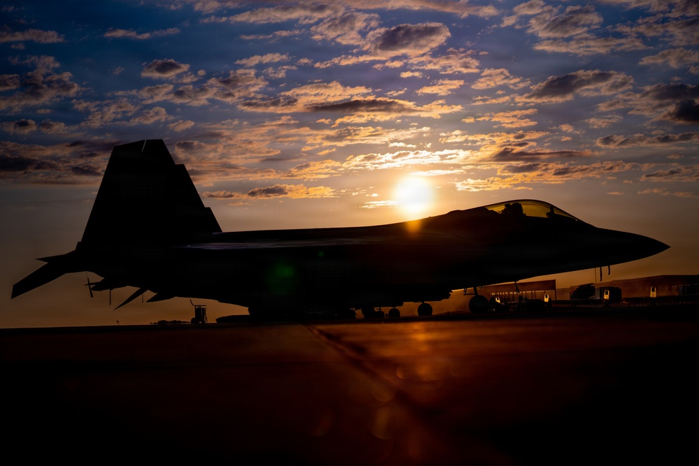 F-22 Raptor Aerial Demonstration Team performs at the Airpower Over Hampton Roads 2023