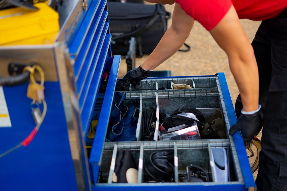 F-22 Raptor Aerial Demonstration Team performs at the Airpower Over Hampton Roads 2023