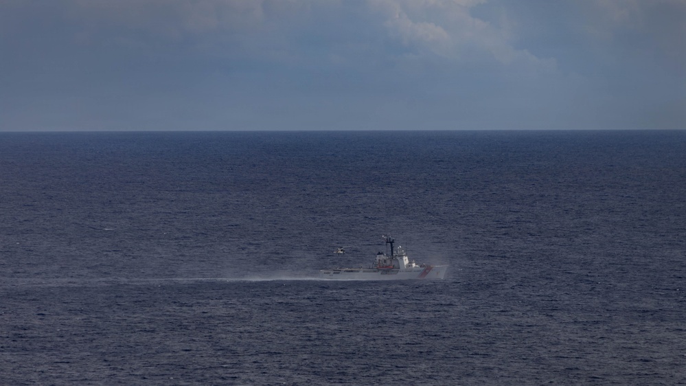 USS Gerald R. Ford (CVN 78) Right of Visit Boarding Operation