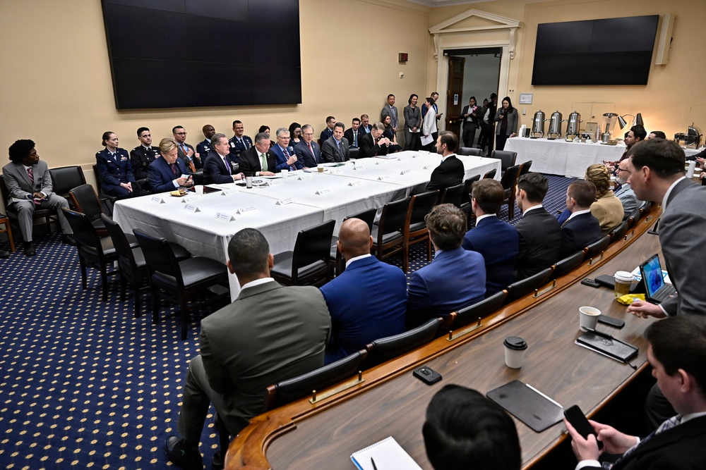 SecAF Meink congressional roundtable discussion