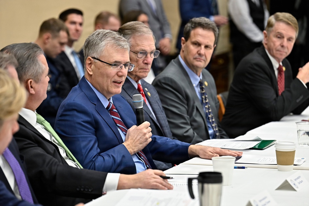 SecAF Meink congressional roundtable discussion
