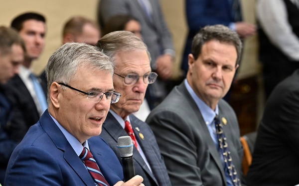 SecAF Meink congressional roundtable discussion