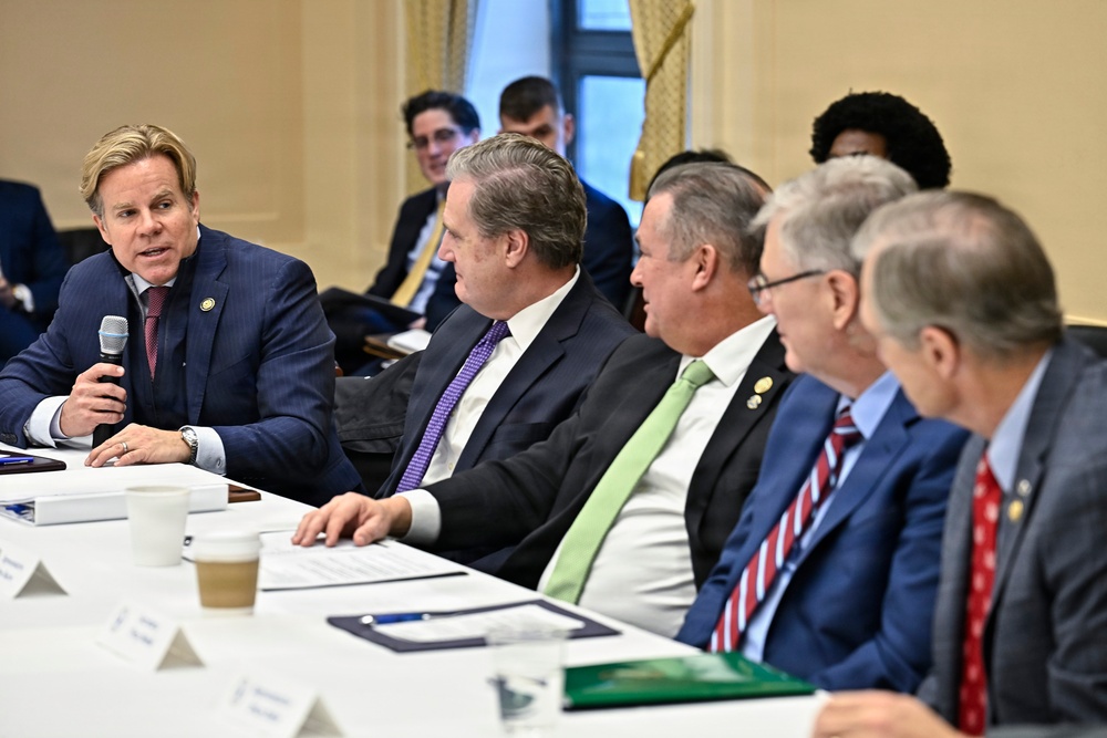 SecAF Meink congressional roundtable discussion