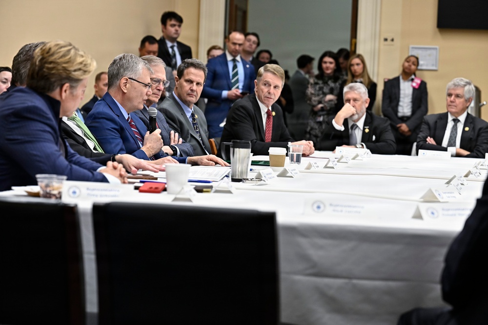 SecAF Meink congressional roundtable discussion