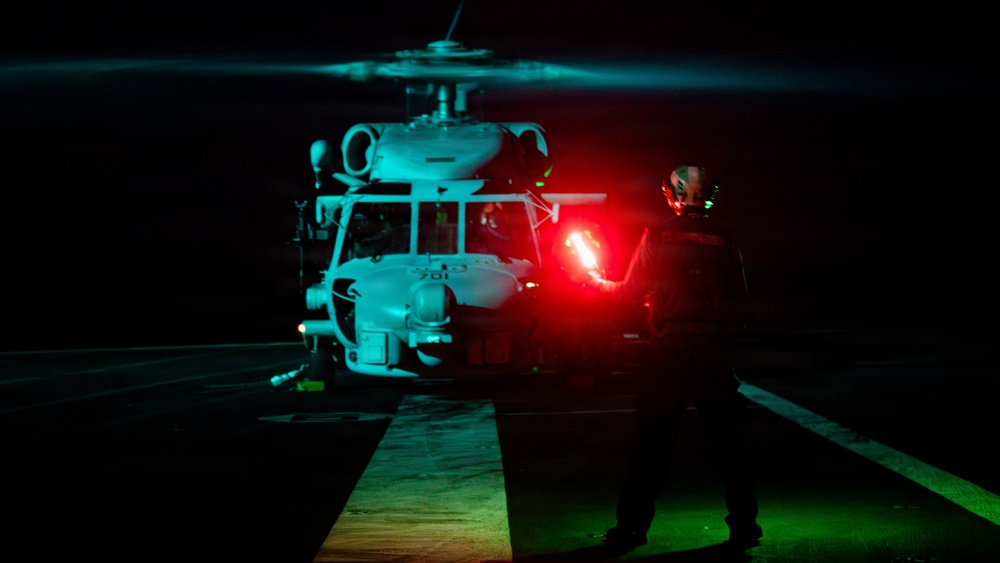USS Gerald R. Ford (CVN 78) Right of Visit Boarding Operation