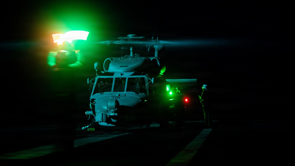 USS Gerald R. Ford (CVN 78) Right of Visit Boarding Operation