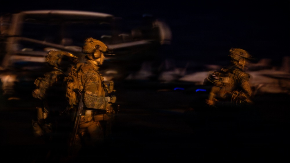 USS Gerald R. Ford (CVN 78) Right of Visit Boarding Operation