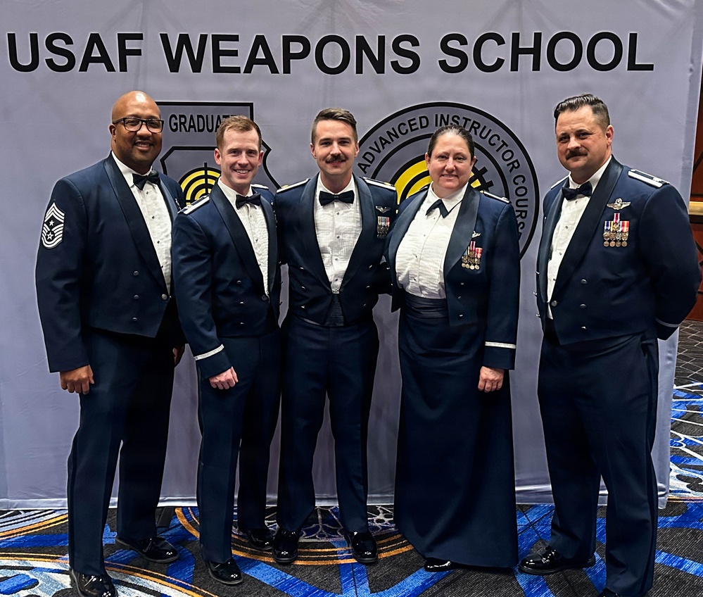 970th AACS Officer Makes History With USAF Weapons School Graduation