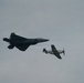 F-22 Raptor Aerial Demonstration Team performs at the Scott Air Show 2023
