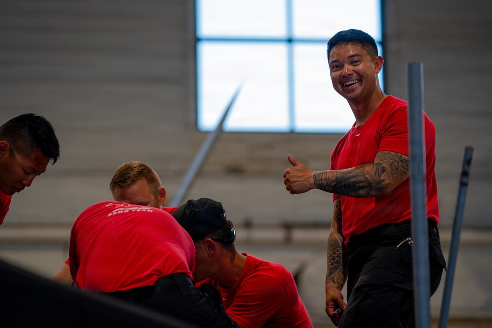 F-22 Raptor Aerial Demonstration Team performs at the Scott Air Show 2023