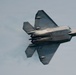 F-22 Raptor Aerial Demonstration Team performs at the Scott Air Show 2023