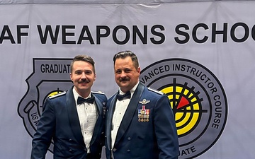 970th AACS Officer Makes History With USAF Weapons School Graduation