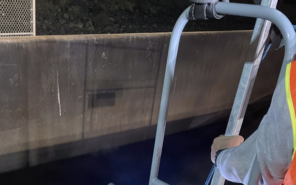 USACE conducts critical safety inspection of B. Everett Jordan Dam outlet conduit