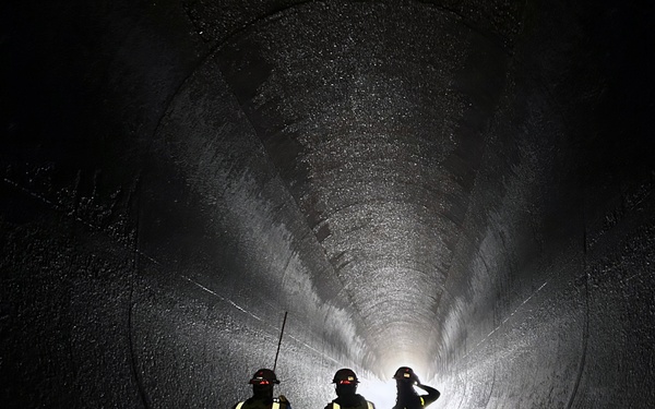 USACE conducts critical safety inspection of B. Everett Jordan Dam outlet conduit