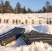 Soldiers Fire in the Snow During Law Enforcement Weapons Training in Latvia