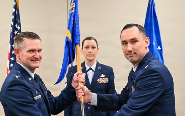 301st Force Support Squadron Change of Command