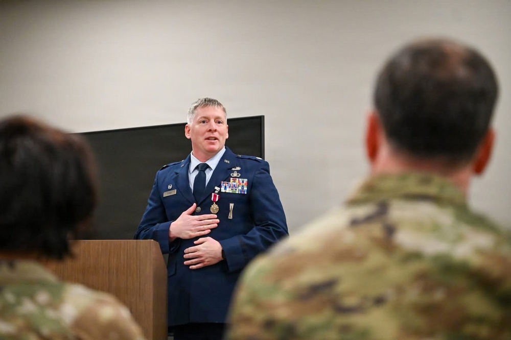 301st Force Support Squadron Change of Command