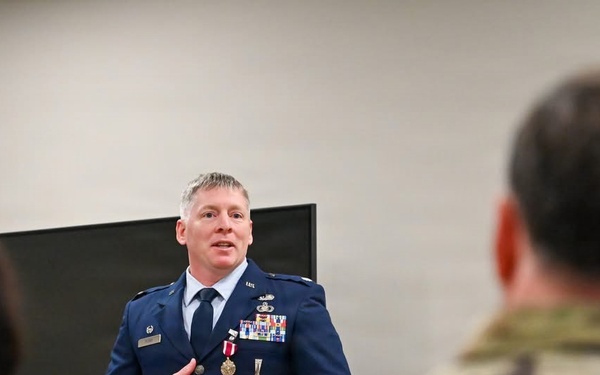 301st Force Support Squadron Change of Command