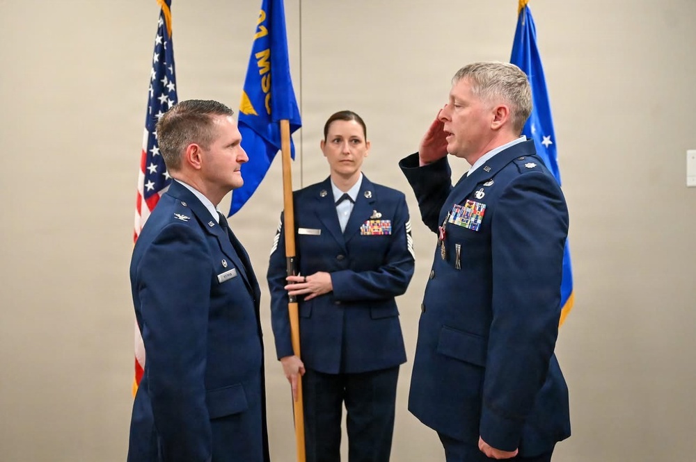 301st Force Support Squadron Change of Command