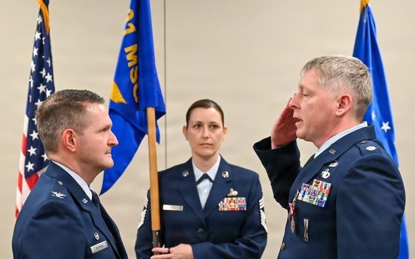 301st Force Support Squadron Change of Command
