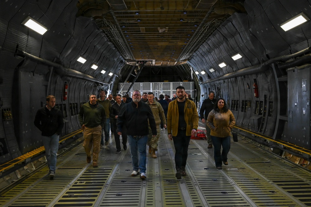 San Antonio Bosses Take Flight: Employers Experience Reserve Life in a C-5M Super Galaxy